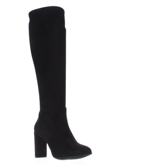 Womens Nine West Kellan Wide Calf Knee High Boots, Black