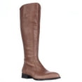 thumbnail image 1 of Womens Nine West Nicolah Wide Calf Riding Boots, Cognac, 1 of 6