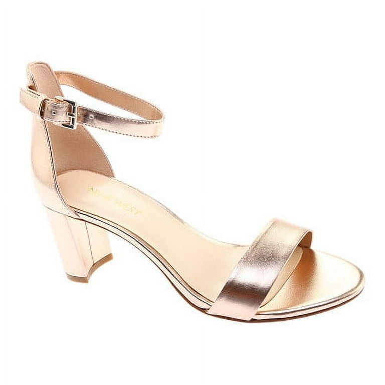 Womens Nine West Pruce Ankle Strap Sandals Pink Walmart