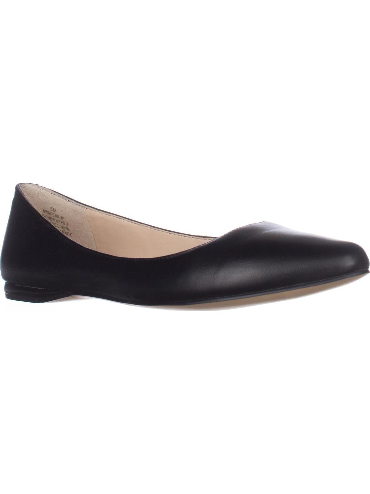 Speakup Women's Ballet Flats Color: Black Size: 7.5