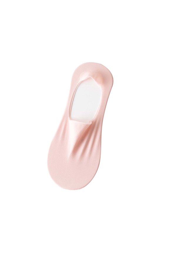 Womens No Show Socks Low Cut Thin Footies Non Slip Liner Invisible Ice Silk Sock for Flats Loafers