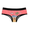 thumbnail image 1 of Womens Nobody Likes A Shady Beach Panties Funny Bikini Brief Vacation Graphic Underwear, 1 of 5