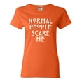 thumbnail image 1 of Womens Normal People Scare Me T-Shirt, 1 of 1
