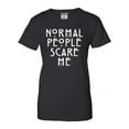 thumbnail image 1 of Womens Normal People Scare Me T-Shirt, 1 of 1