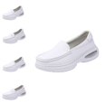 thumbnail image 1 of Womens Nurse Shoes Casual Fashion Non-Slip Healthcare Work Shoes Lightweight Breathable Women's Loafer Shoes Clear 6.5 [EU-37], 1 of 8