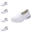 thumbnail image 1 of Womens Nurse Shoes Casual Fashion Non-Slip Healthcare Work Shoes Lightweight Breathable Women's Loafer Shoes White 8.5 [EU-41], 1 of 7