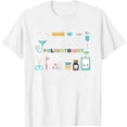 thumbnail image 1 of Womens Nurse Tools Phlebotomist Cute Gift Nurse New Year 2021 T-Shirt White 2X-Large, 1 of 5