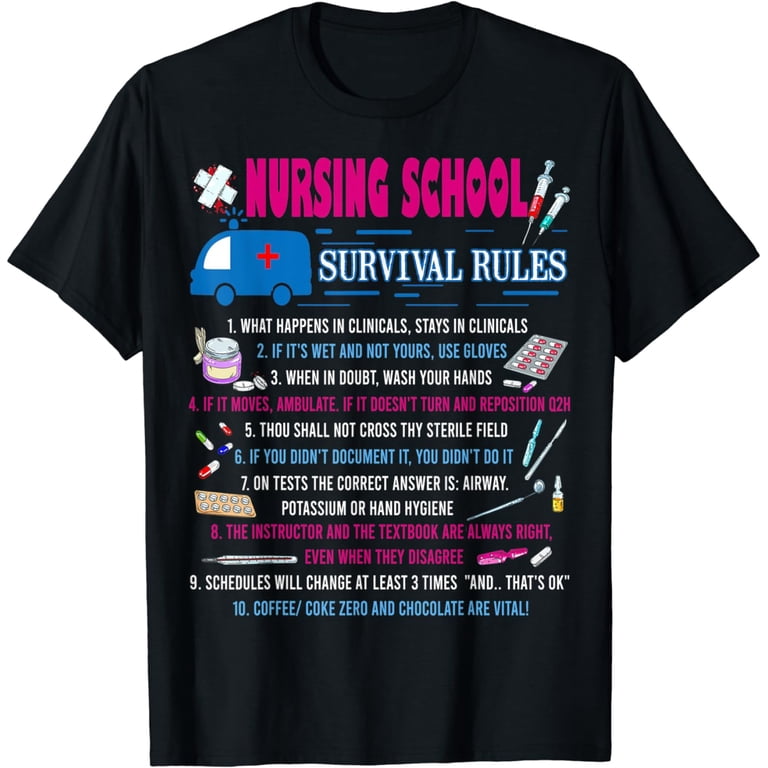 Retro Nurse Shirt, Wild Flowers Nurse T Shirt, RN Nurse Shirt