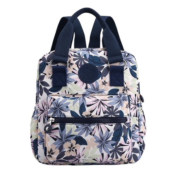 Womens Nylon Handbag Backpack Lightweight School Bag Travel Bookbag Back to School Backpack for Women