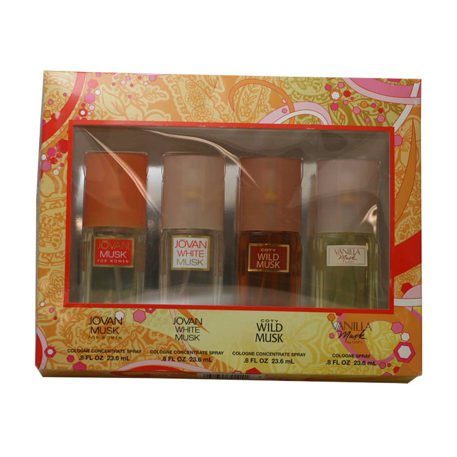 Womens Omni Variety by Coty for Women. Set-4 Piece Variety With