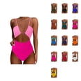thumbnail image 1 of Womens One Piece Swimsuit - Tummy Control, Sexy & Flattering High Cut Cheeky Bathing Suit, 1 of 5