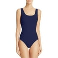 thumbnail image 1 of Womens One Piece Swimsuits Athletic Training Swimwear Basic Solid Tummy Control Slimming Bathing Suits, 1 of 3