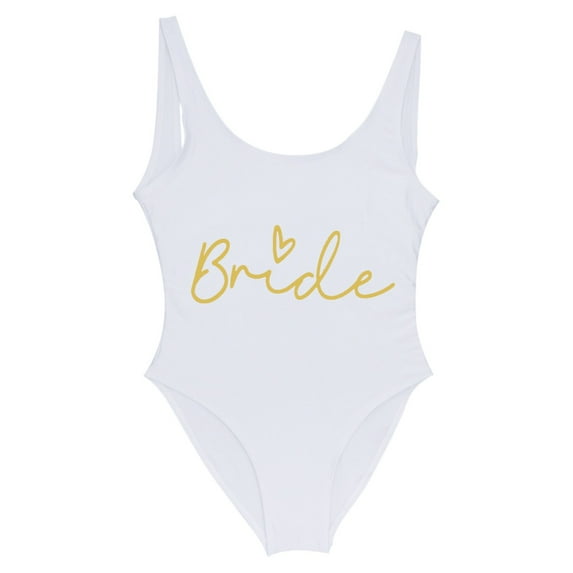 Womens One-Piece Swimsuits Summer Letter Print Strappy Sleeveless Backless Sexy Bikini Holiday Wear