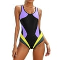 thumbnail image 1 of Womens One Piece Swimsuits Tummy Control Womens Bathing Suits Tummy Control Women's One Piece Swimsuit Swimsuit Block Swimsuit Thin And Sexy Swimsuit And Elegant Sun Swimsuit, 1 of 6