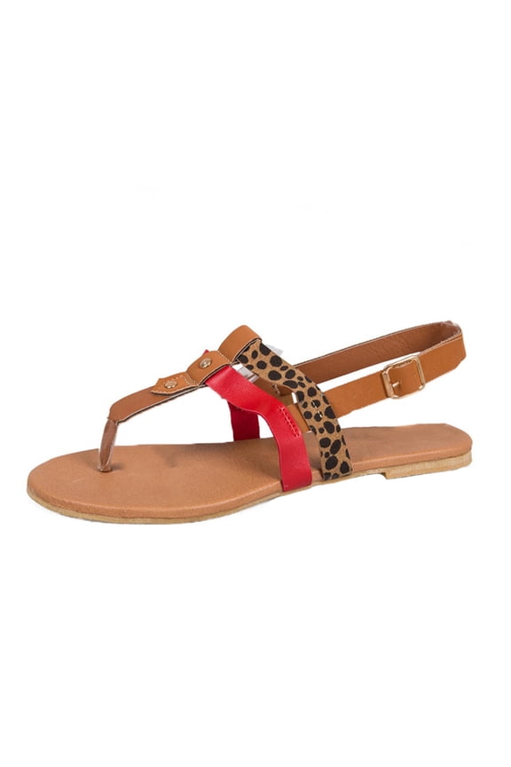 Womens Open Toe Slip On Flip Flop Sandals Comfortable Slide Flat Cork Sandals Casual Beach Slippers