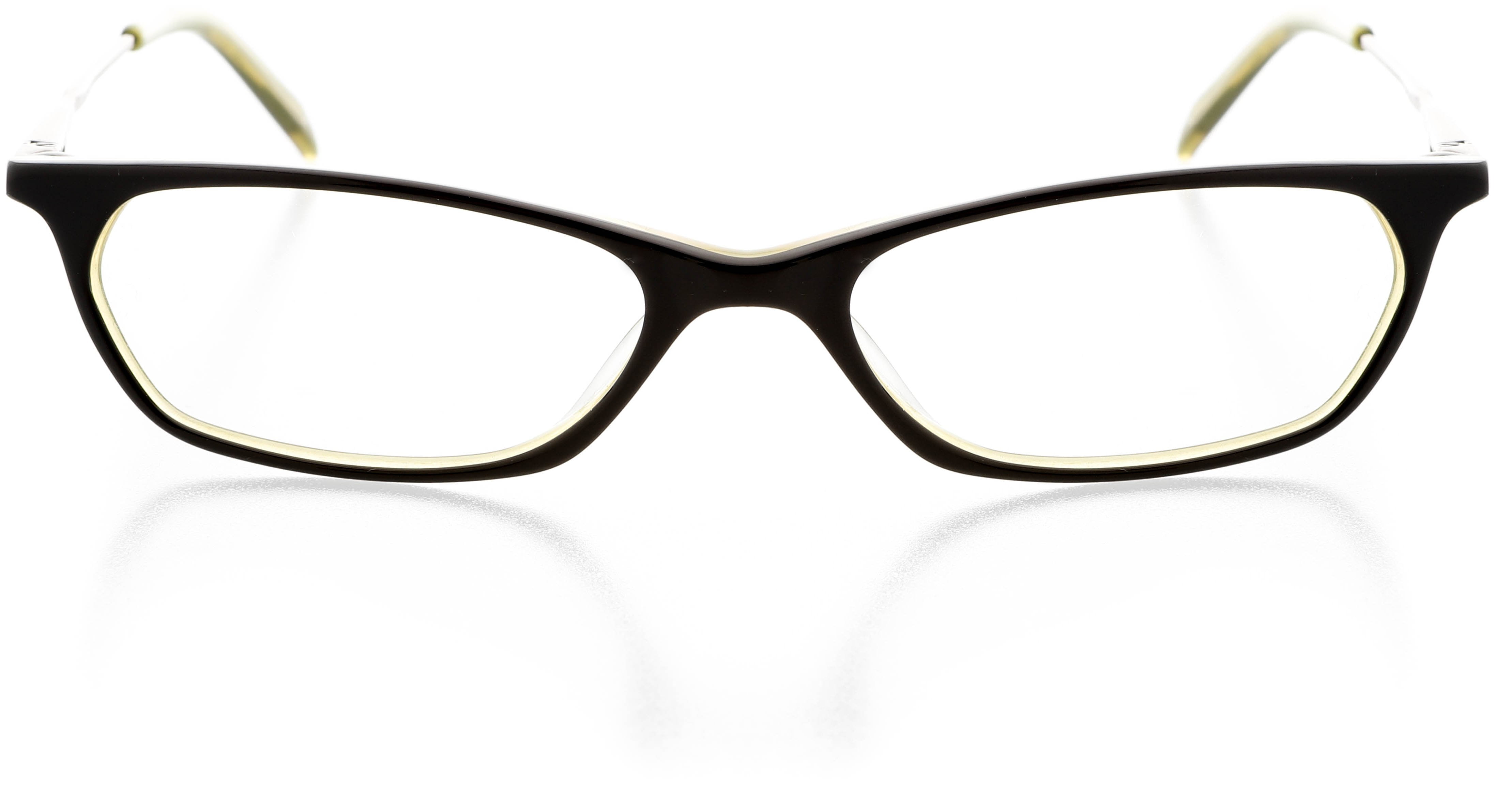 ENTITLED Women\'s Eyeglass FramesHoney Oval 46mm Full Rim Acetate Textured Unisex Optical Eyewear - Oval Shape, Plastic Full Rim, Black  main image 4