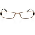 thumbnail image 1 of Womens Optical Eyewear - Rectangle Shape, Metal Full Rim, Cool Black, 1 of 4