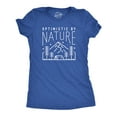 thumbnail image 1 of Womens Optimistic By Nature T Shirt Funny Outdoor Camping Lover Tee for Ladies Womens Graphic Tees, 1 of 9
