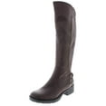 thumbnail image 1 of Womens Oria Knee-High Boots, Dark Brown, 1 of 2