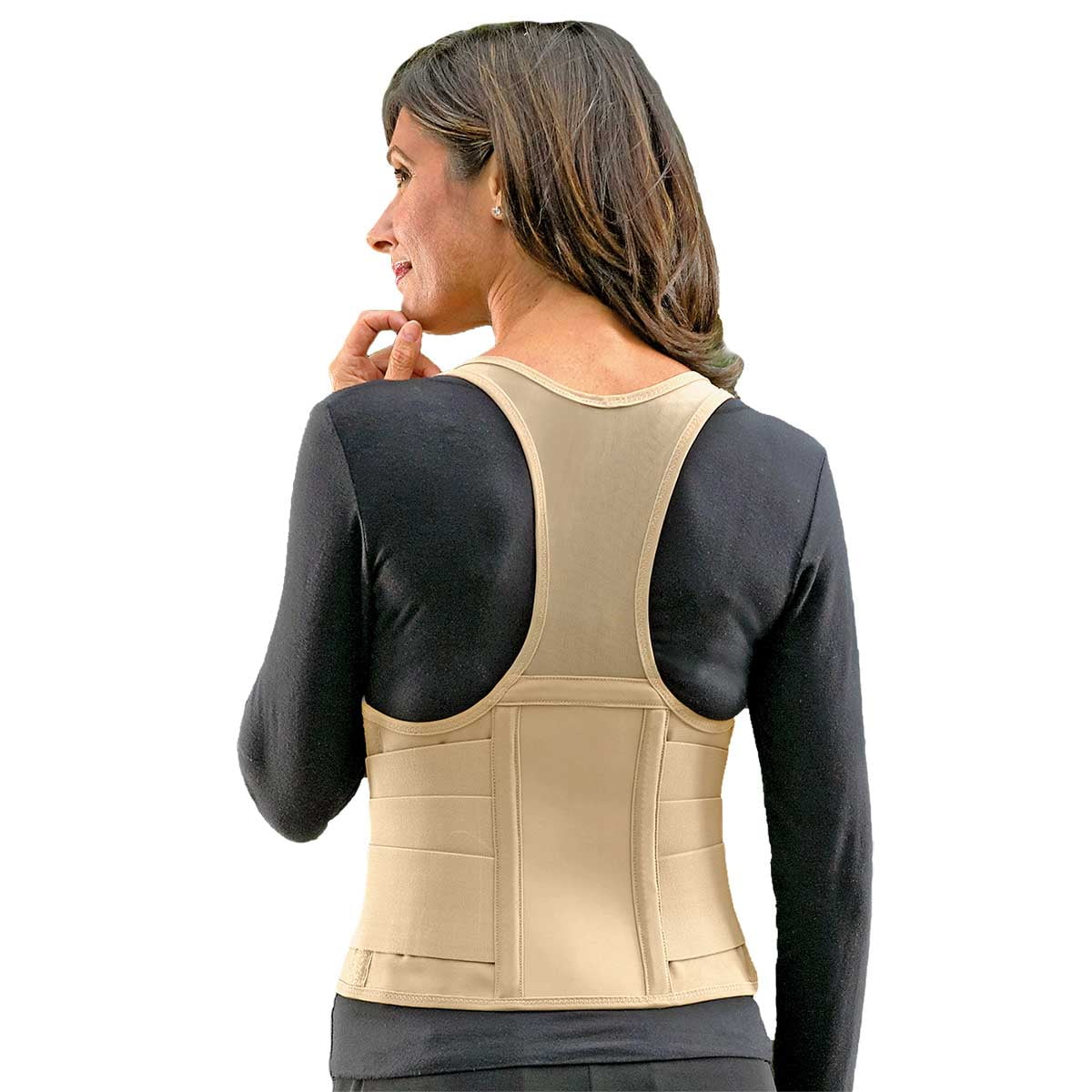 Aptoco Lower Back Brace Posture Corrector for Women and Men Lumbar