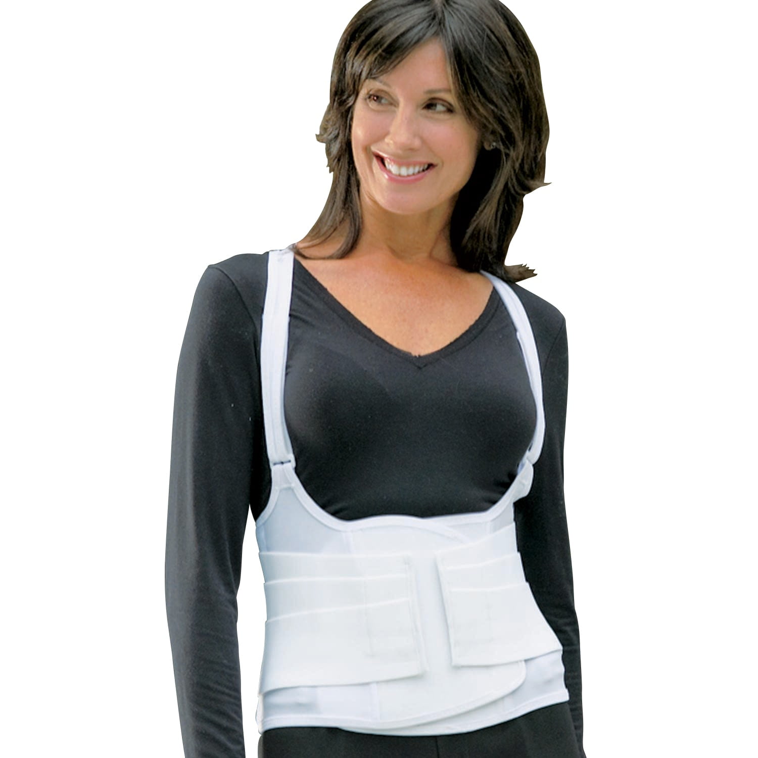 Womens Original Cincher Back Posture Spinal Alignment Support - White - X-Large