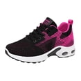 thumbnail image 1 of Womens Orthopedic Bowling Shoes, Bowling Shoes Women Breathable Lightweight Mesh Cushion Walking Comfortable Sneakers, 1 of 6