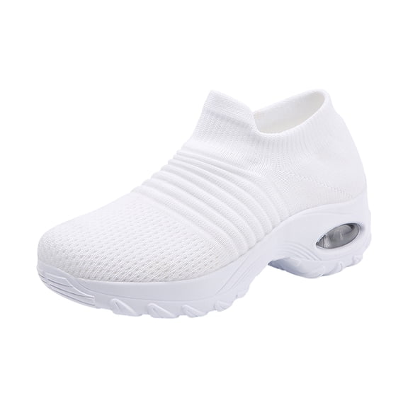 Womens Orthopedic Shoes Arch Support Nurse Shoes Breathable Non Slip Slip on House Shoes Mesh Stretch Soft 2026 New Foam Shoes