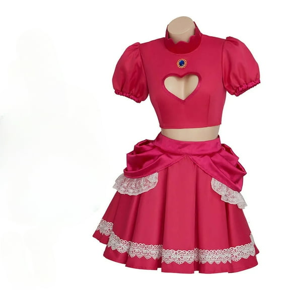 Womens Outfits Pink Princess Dress-Up Costume - Halloween Carnival Party Dress