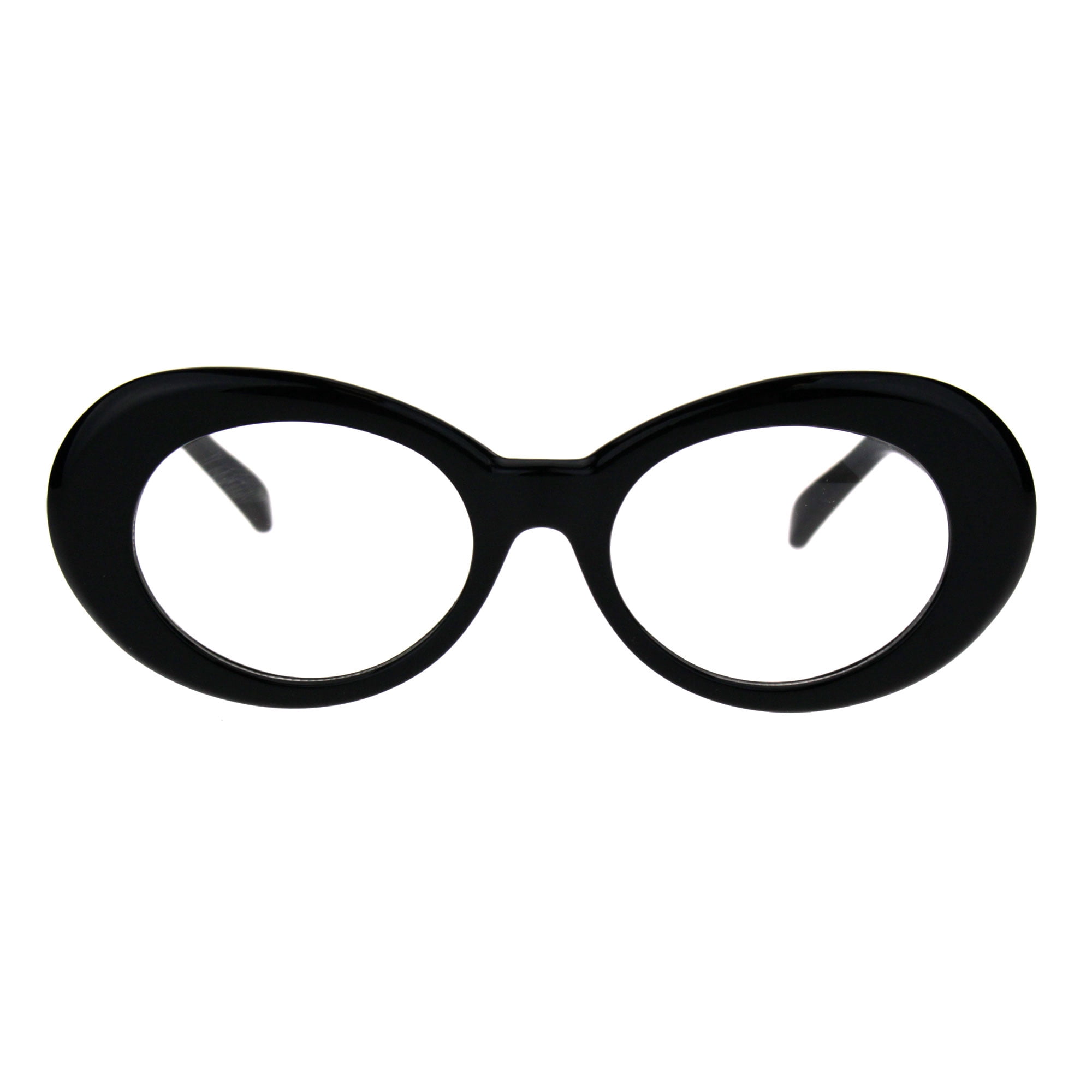 Vintage Silhouette M1861 Black Translucent Oval Sunglasses Frames Only Winona - Oval Black Frame Sunglasses For Women | Eyebuydirect main image 4