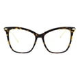 thumbnail image 1 of Womens Oversize Cat Eye Retro Chic Clear Lens Eyeglasses Tortoise, 1 of 3