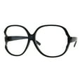 thumbnail image 1 of Womens Oversize Exposed Lens Butterfly Granny Plastic Eyeglasses Black, 1 of 4