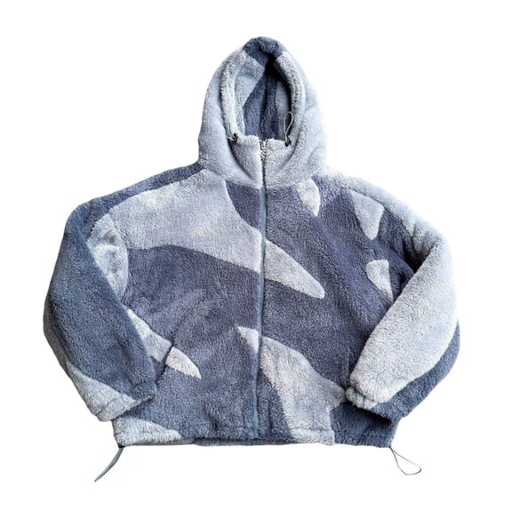 Womens Oversized Camo Hoodies Camouflage Print Long Sleeve Hooded Sweatshirts with Pocket Cute Loose Pullover Shirts Fall Fashion Casual Clothes