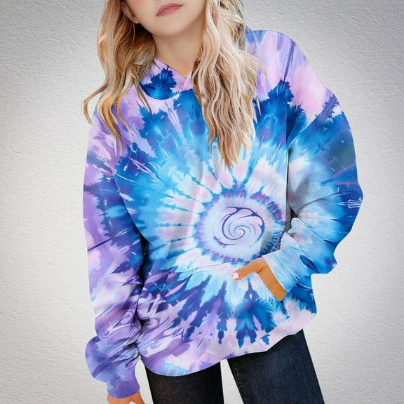 Byworldtasic Womens Novelty Sweatshirts Womens Oversized Colorful Hoodies Scoop Neck Long Sleeve Loose Fit Fashion Casual Tops