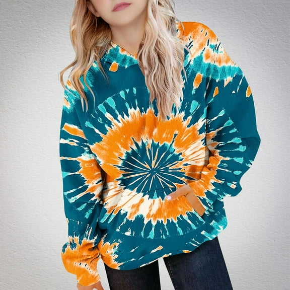 Byworldtasic Womens Novelty Sweatshirts Womens Oversized Colorful Hoodies Scoop Neck Long Sleeve Loose Fit Fashion Casual Tops