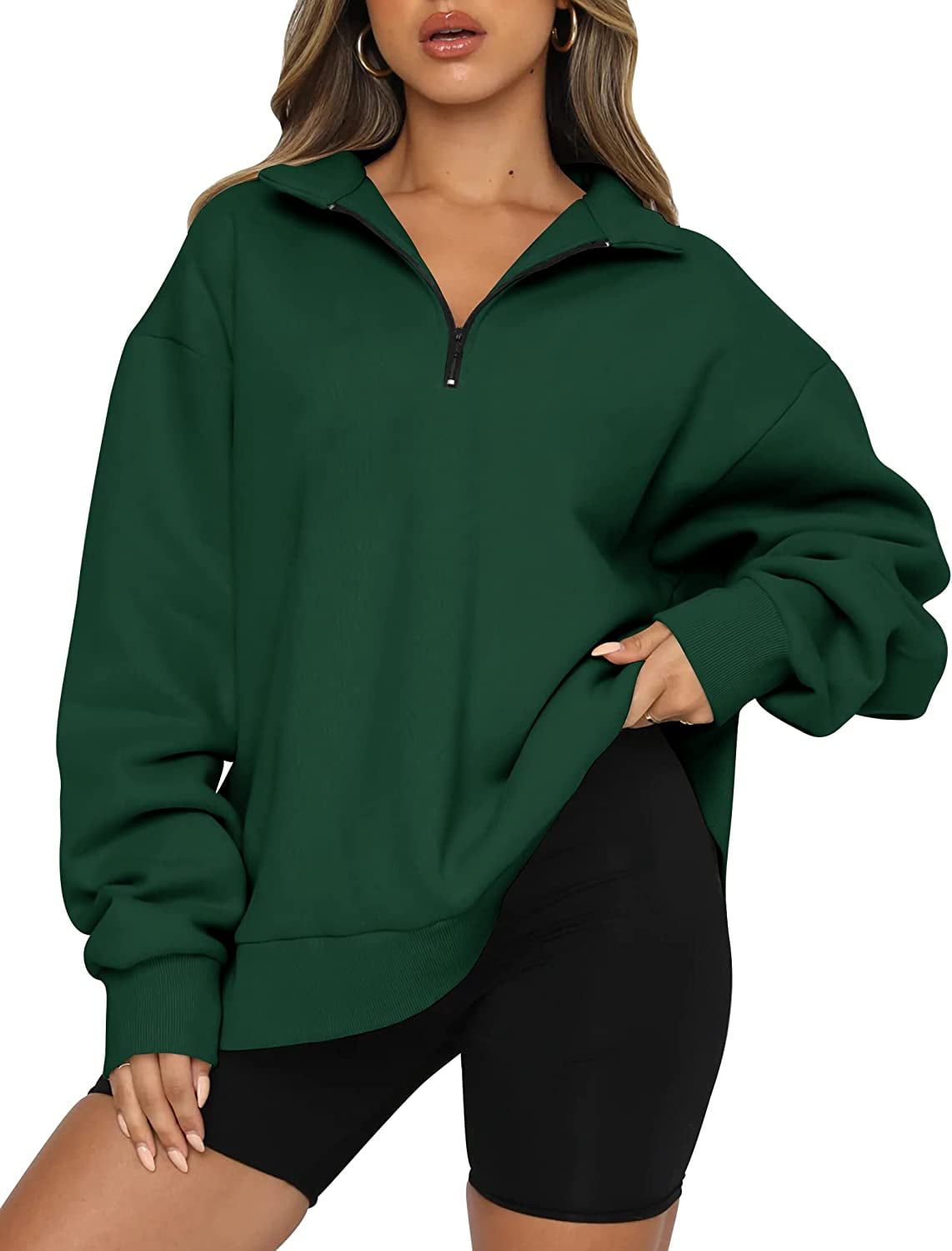 Half zip sweatshirt girls hotsell