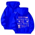 thumbnail image 1 of Womens Oversized Hoodies 2025 Bow Print Half Zipper Long Sleeve Hooded Casual Plus Size Clothes Outfits Navy, 1 of 3