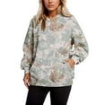thumbnail image 1 of Womens Oversized Hoodies Camo Print Casual Long Sleeve Pullover Hooded Shirts 2025 Fall Winter Fashion Relaxed Fit Sweatshirts, 1 of 4