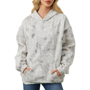 Womens Oversized Hoodies Camo Print Casual Long Sleeve Pullover Hooded Shirts 2025 Fall Winter Fashion Relaxed Fit Sweatshirts