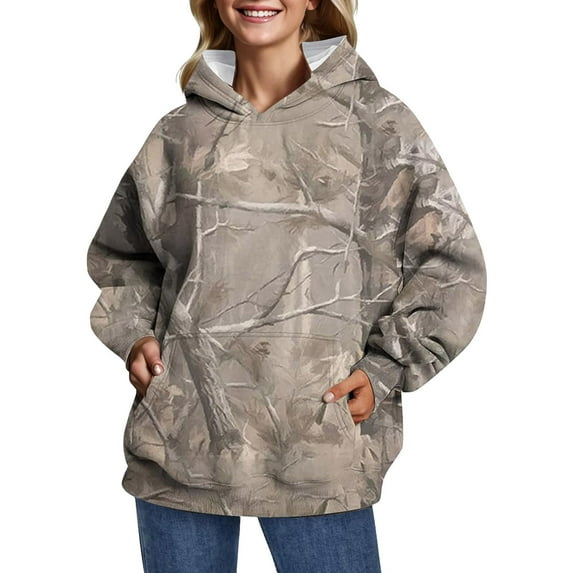 Womens Oversized Hoodies Camo Printed Casual Long Sleeve Pullover Hooded Shirts 2025 Fall Fashion Relaxed Fit Sweatshirt