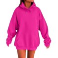 thumbnail image 1 of Womens Oversized Hoodies Fleece Sweatshirts Long Sleeve Sweaters Pullover Fall Outfits Winter Clothes, 1 of 5