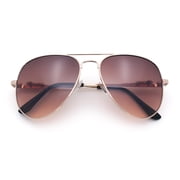 Womens Oversized Jaguar Jewel Hinge Arm Metal Rim Fashion Sunglasses Gold - Burgundy