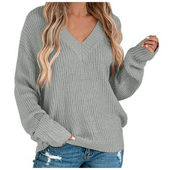 Womens Oversized Off The Shoulder Tops Long Sleeve Waffle Knit Shirt Drop Shoulder Sweater Top
