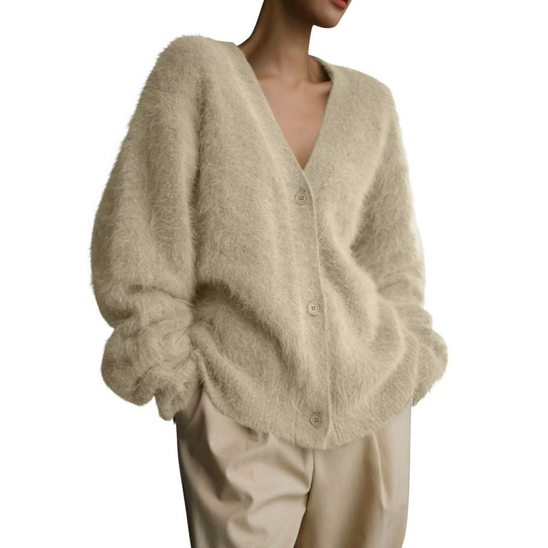Shaggy long cardigan new arrivals