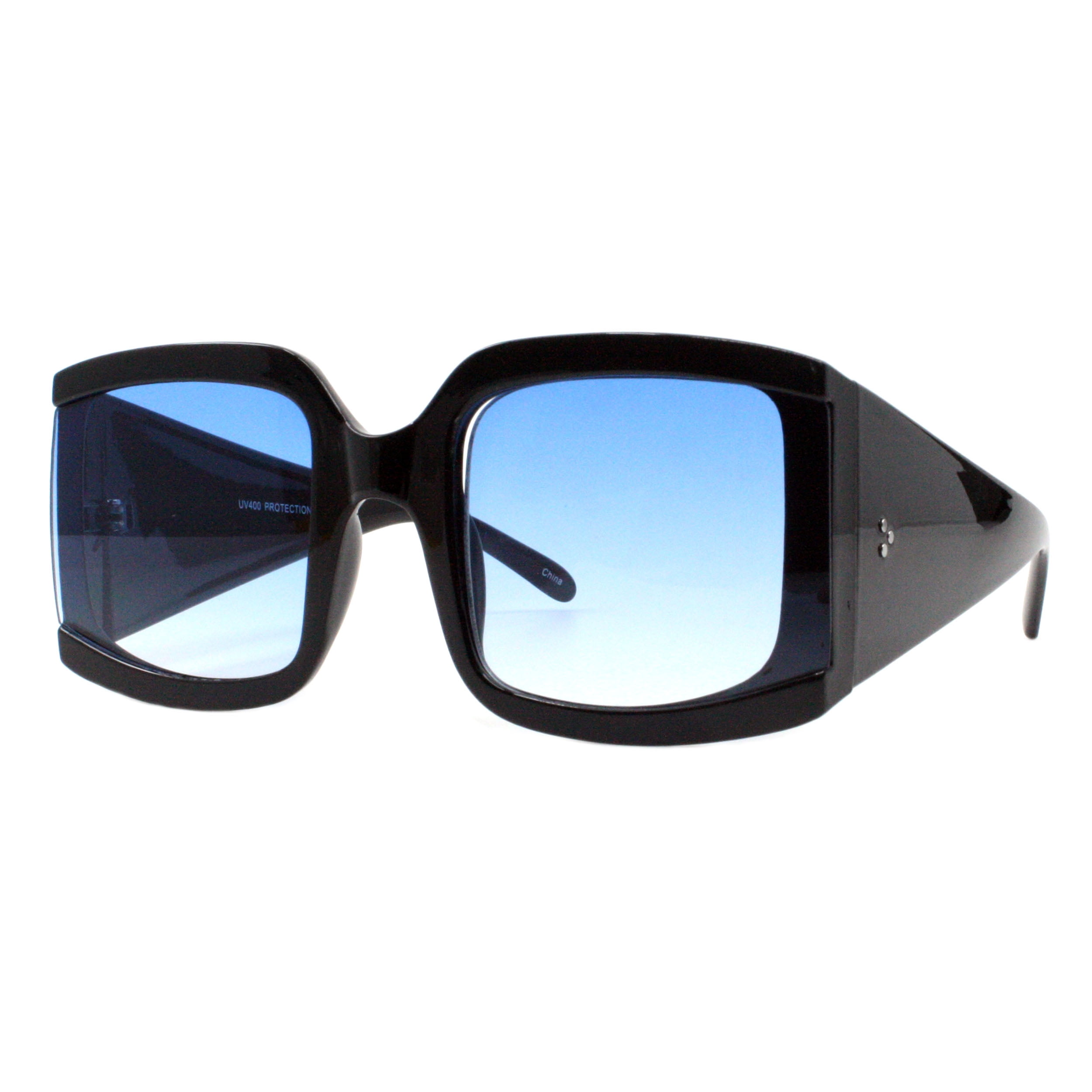 Chunky Oversized Square Sunglasses UV400 Protection Womens Oversized Thick Square Frame Sunglasses UV400  main image 4
