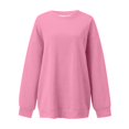 thumbnail image 1 of Womens Oversized Sweatshirts Crewneck Long Sleeve Sweaters Fall Fashion Outfits Casual Comfy Loose Pullover Tops, 1 of 2