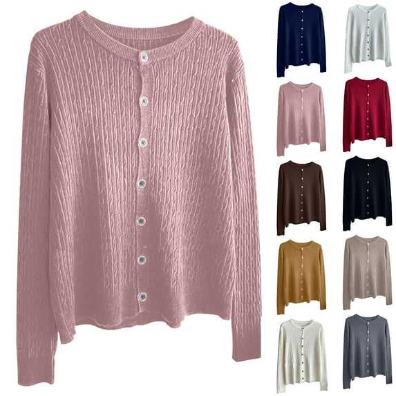 Womens Oversized Sweatshirts Hoodies Casual Round-neck Fall/Winter Long Sleeved Loose Blouses Shirts Fall Fashion Essential Sweatshirt