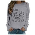 thumbnail image 1 of Womens Oversized Sweatshirts Long Sleeve Letter Printed Tops Crew Neck Comfy Fall Winter Pullover 2025 Fashion Outfits Clothes, 1 of 4