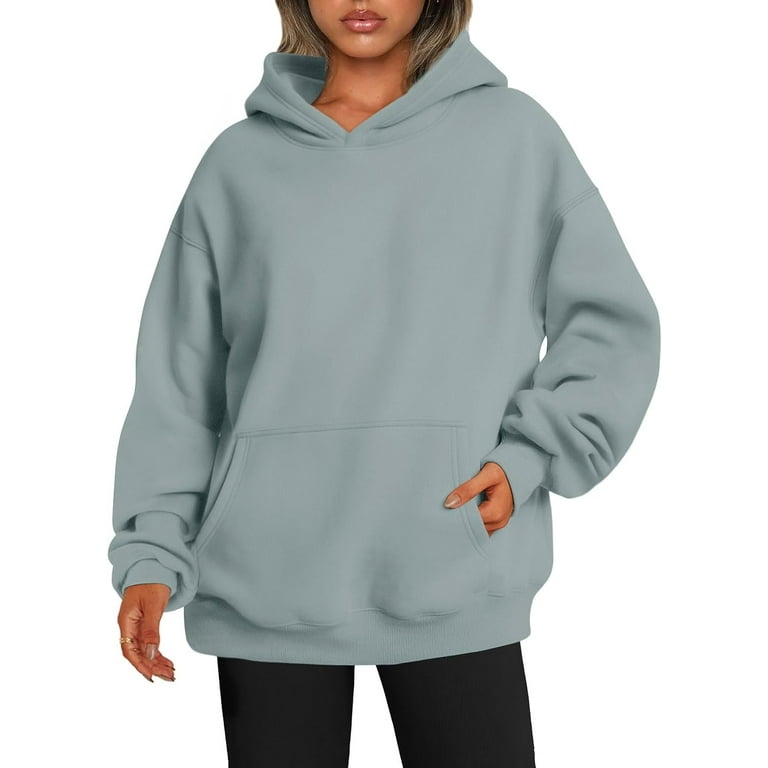 Oversized sweatshirts with clearance pockets