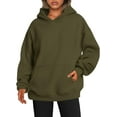 thumbnail image 1 of Womens Oversized Sweatshirts Pullover Hoodies Fleece Sweaters Long Sleeve With Pockets Winter Fall Outfits Y2k Clothes, 1 of 7