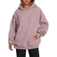 thumbnail image 1 of Womens Oversized Sweatshirts Pullover Hoodies Fleece Sweaters Long Sleeve With Pockets Winter Fall Outfits Y2k Clothes, 1 of 7